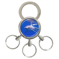 Great White Shark 4 3-ring Key Chains by trendistuff