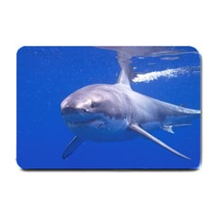 Great White Shark 4 Small Doormat  by trendistuff