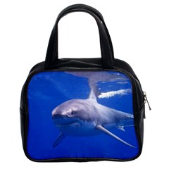 Great White Shark 4 Classic Handbags (2 Sides) by trendistuff