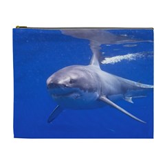 Great White Shark 4 Cosmetic Bag (xl) by trendistuff