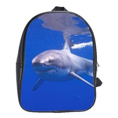 Great White Shark 4 School Bag (large) by trendistuff