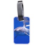 GREAT WHITE SHARK 4 Luggage Tags (Two Sides) Back