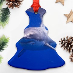 Great White Shark 4 Ornament (christmas Tree)  by trendistuff