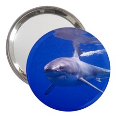 Great White Shark 4 3  Handbag Mirrors by trendistuff