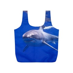 Great White Shark 4 Full Print Recycle Bags (s)  by trendistuff