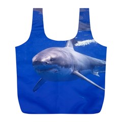 Great White Shark 4 Full Print Recycle Bags (l)  by trendistuff