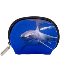 Great White Shark 4 Accessory Pouches (small)  by trendistuff