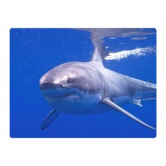 Great White Shark 4 Double Sided Flano Blanket (mini)  by trendistuff