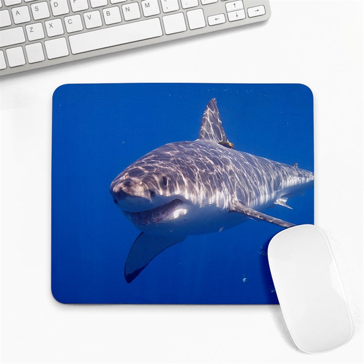 GREAT WHITE SHARK 5 Large Mousepads