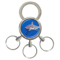 Great White Shark 5 3-ring Key Chains by trendistuff