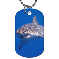 Great White Shark 5 Dog Tag (one Side) by trendistuff