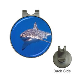 Great White Shark 5 Hat Clips With Golf Markers by trendistuff