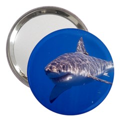 Great White Shark 5 3  Handbag Mirrors by trendistuff