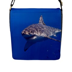 GREAT WHITE SHARK 5 Flap Messenger Bag (L) 