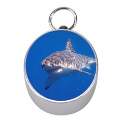 GREAT WHITE SHARK 5 Mini Silver Compasses