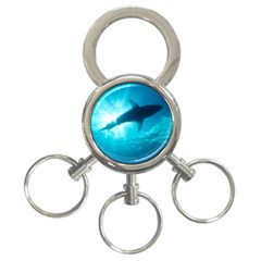 Great White Shark 6 3-ring Key Chains by trendistuff