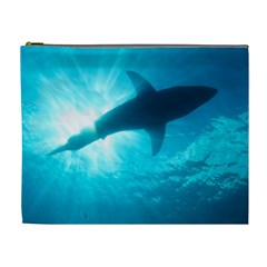 Great White Shark 6 Cosmetic Bag (xl) by trendistuff