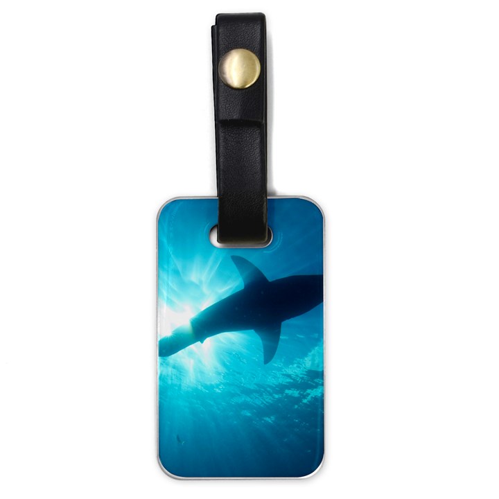 GREAT WHITE SHARK 6 Luggage Tags (One Side) 