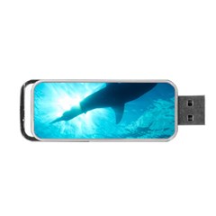 Great White Shark 6 Portable Usb Flash (one Side) by trendistuff