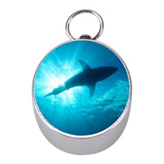 Great White Shark 6 Mini Silver Compasses by trendistuff