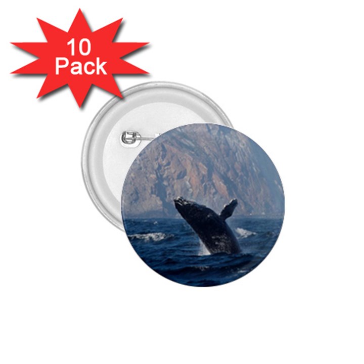 HUMPBACK 1 1.75  Buttons (10 pack)