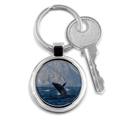 Humpback 1 Key Chains (round)  by trendistuff