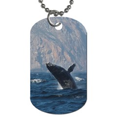 Humpback 1 Dog Tag (two Sides) by trendistuff