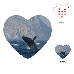 Humpback 1 Playing Cards (heart)  by trendistuff