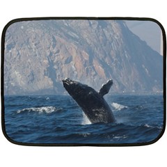 Humpback 1 Fleece Blanket (mini) by trendistuff