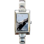 HUMPBACK 2 Rectangle Italian Charm Watch