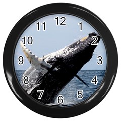 Humpback 2 Wall Clocks (black) by trendistuff