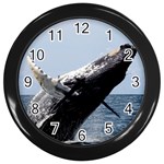 HUMPBACK 2 Wall Clocks (Black)