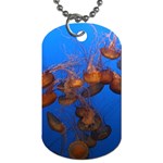 JELLYFISH AQUARIUM Dog Tag (Two Sides) Back