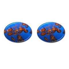 Jellyfish Aquarium Cufflinks (oval) by trendistuff