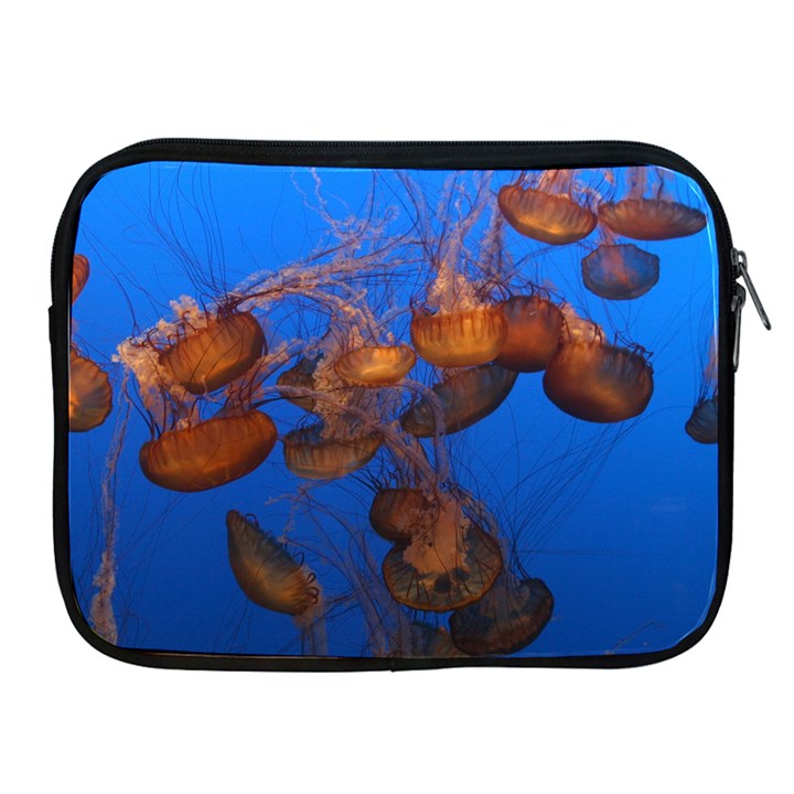 JELLYFISH AQUARIUM Apple iPad 2/3/4 Zipper Cases