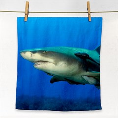 Lemon Shark Face Towel by trendistuff