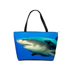 Lemon Shark Shoulder Handbags by trendistuff