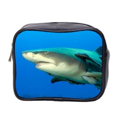 Lemon Shark Mini Toiletries Bag 2-side by trendistuff