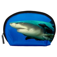 Lemon Shark Accessory Pouches (large)  by trendistuff