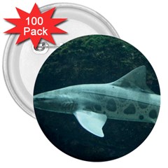 Leopard Shark 3  Buttons (100 Pack)  by trendistuff