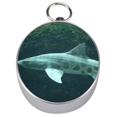 LEOPARD SHARK Silver Compasses