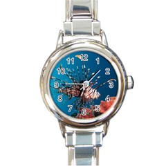 Lionfish 1 Round Italian Charm Watch by trendistuff