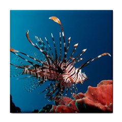 Lionfish 1 Tile Coasters by trendistuff