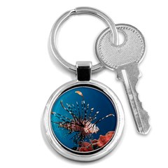 Lionfish 1 Key Chains (round)  by trendistuff