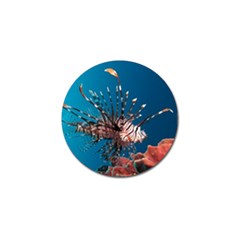 Lionfish 1 Golf Ball Marker (4 Pack) by trendistuff