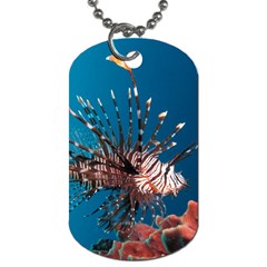 Lionfish 1 Dog Tag (two Sides) by trendistuff