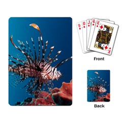 Lionfish 1 Playing Card by trendistuff