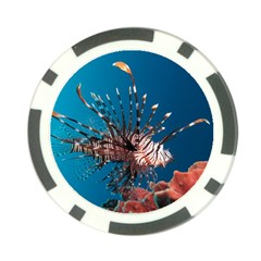 Lionfish 1 Poker Chip Card Guard by trendistuff