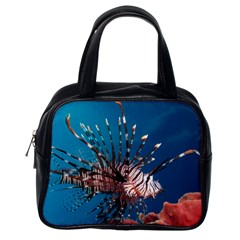 Lionfish 1 Classic Handbags (one Side) by trendistuff