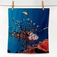 Lionfish 1 Face Towel by trendistuff